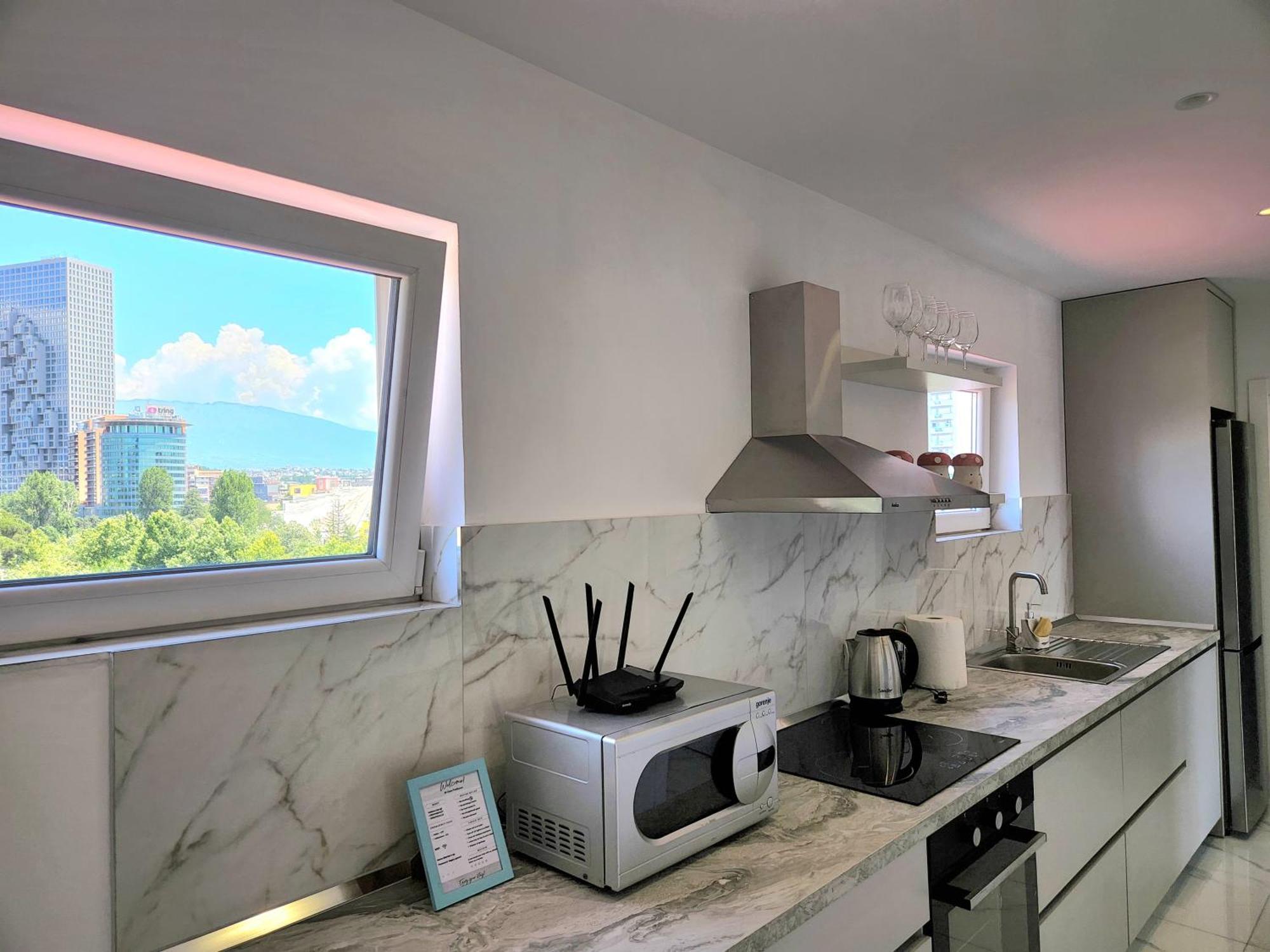 Tirana City Center Penthouse Oasis Exterior foto